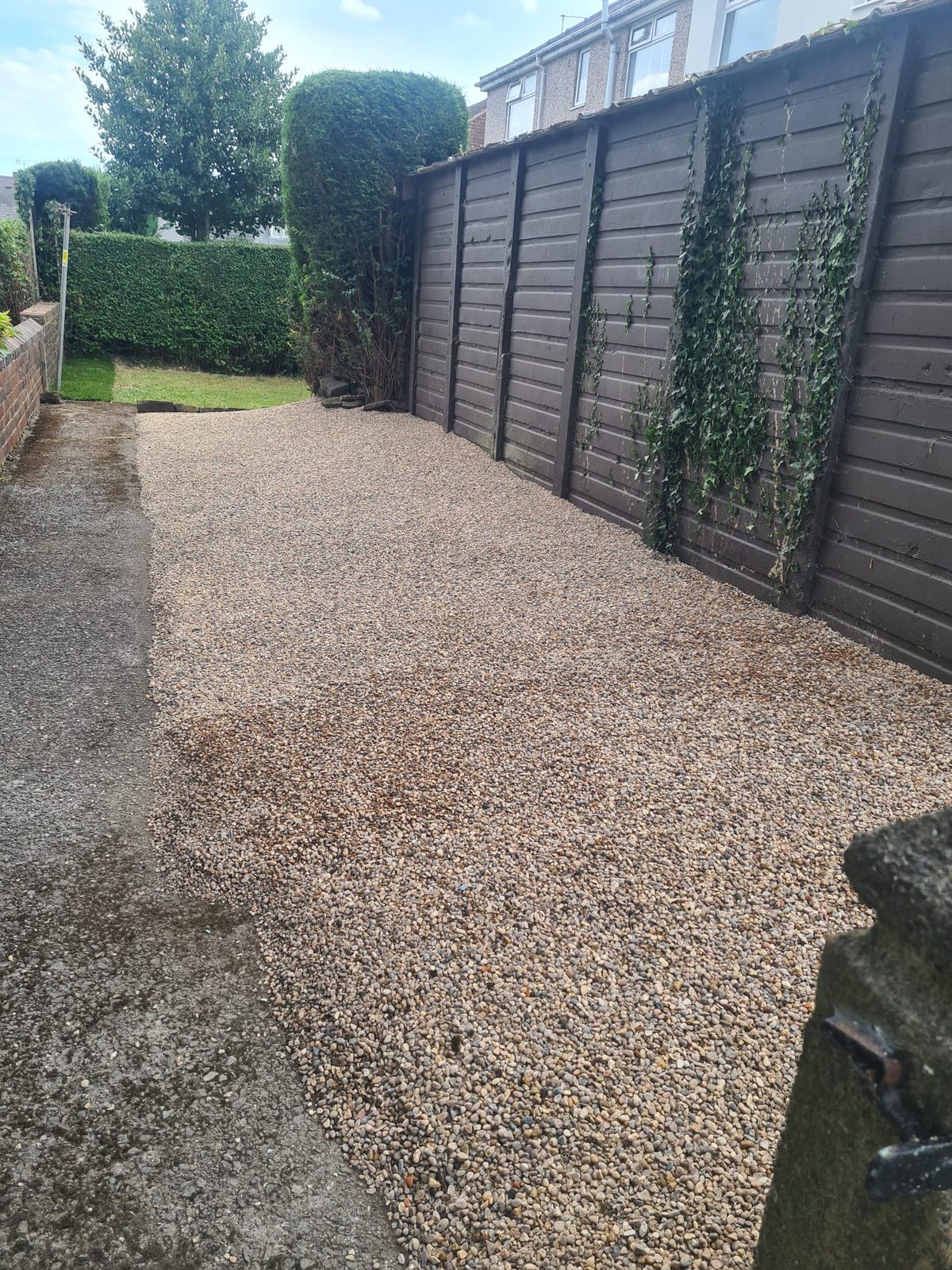 Driveway and exterior work by Roebuck Gardening and Property Services