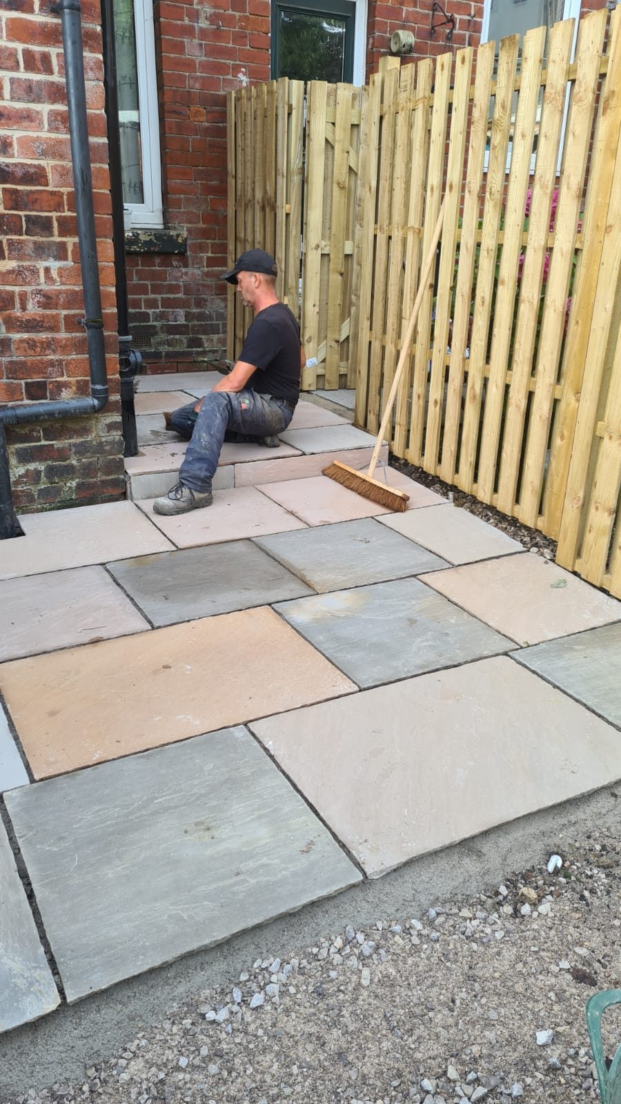 Paving repair by Roebuck Gardening and Property Services