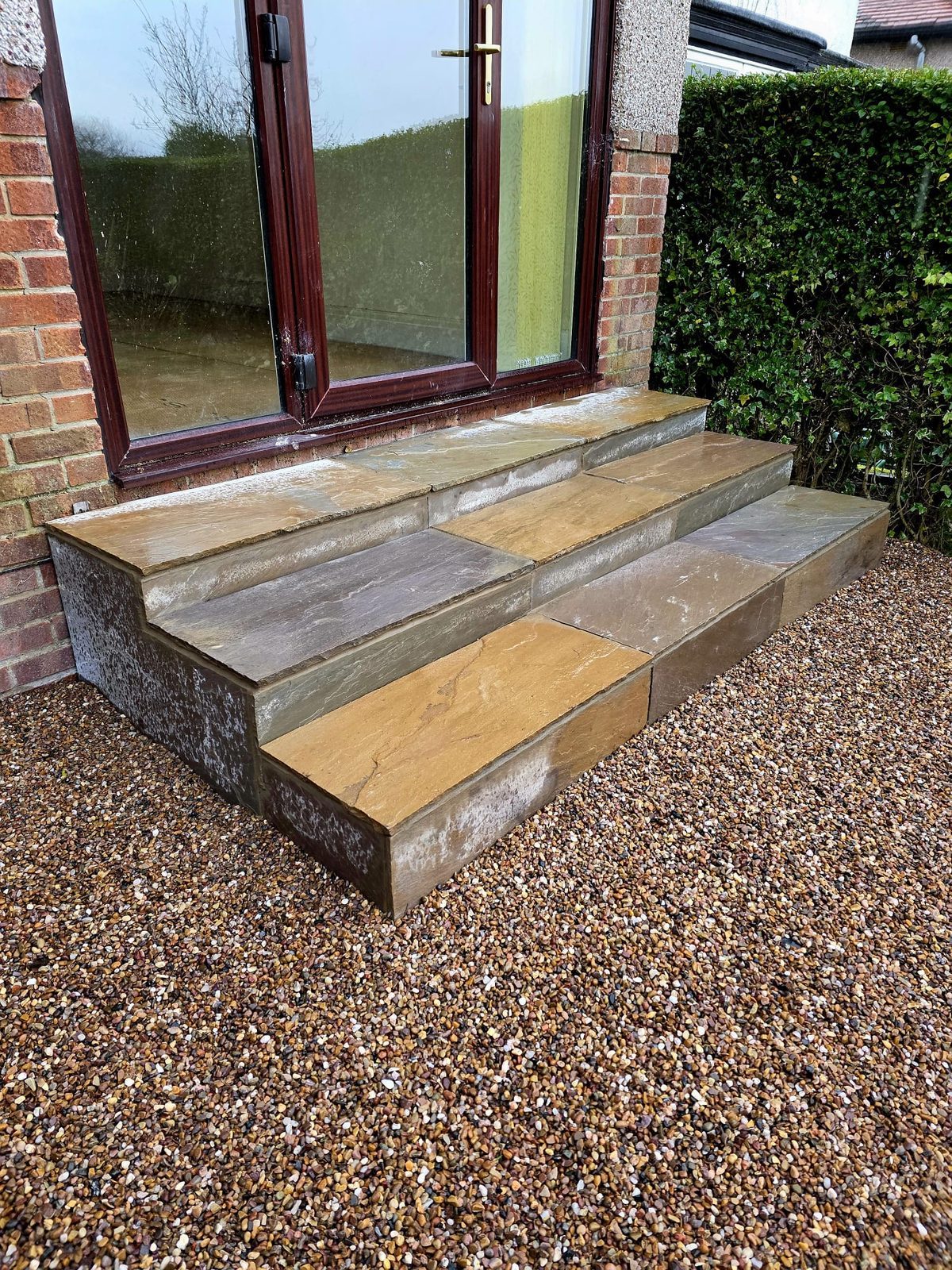 Stone steps and repairs by Roebuck Gardening and Property Services