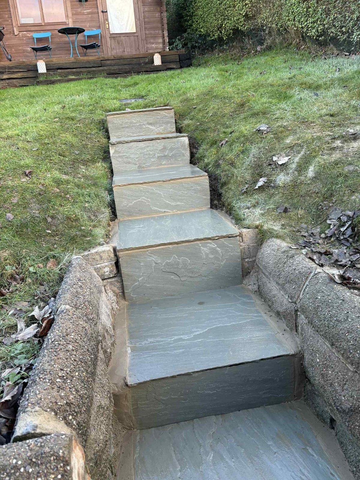 Garden step renewal by Roebuck Gardening and Property Services